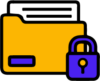 A File With A Lock Icon Symbolising Secure Files